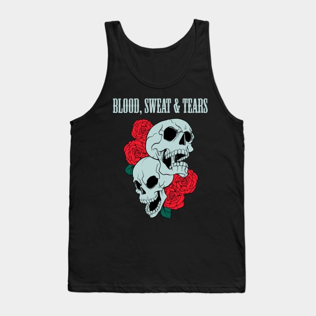 BLOOD SWEAT TEARS BAND Tank Top by dannyook